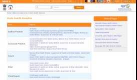 
							         State Health Websites | National Health Portal Of India								  
							    