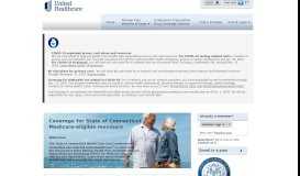 
							         State of Connecticut Retirees – Home - UnitedHealthcare Group Retiree								  
							    