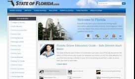 
							         State of Florida Information Portal								  
							    