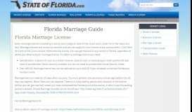 
							         State of Florida Information Portal - State of Florida.com								  
							    