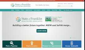 
							         State of Franklin Healthcare Associates - Johnson City, TN								  
							    