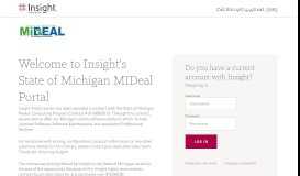 
							         State of Michigan MI Deal - Insight								  
							    