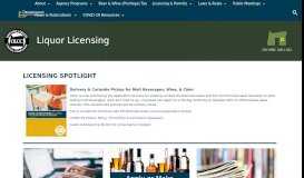 
							         State of Oregon: OLCC Liquor Licensing - Oregon.gov								  
							    