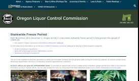 
							         State of Oregon: Oregon Liquor Control Commission - Oregon.gov								  
							    
