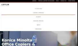 
							         State-of-the-Art Konica Minolta Printers & Copiers | Loffler Companies								  
							    