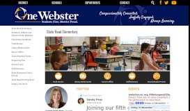 
							         State Road Elementary | Webster Central School District								  
							    