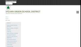 
							         State Testing - Sylvan Union School District								  
							    