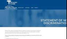 
							         Statement of Non-Discrimination | Multispecialty Medical Group ...								  
							    