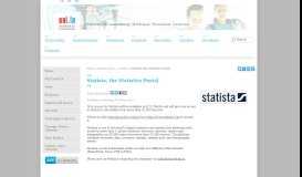 
							         Statista, the Statistics Portal								  
							    