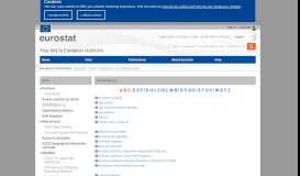 
							         Statistics ABC - Eurostat - European Commission								  
							    
