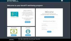 
							         StayWell / beneFIT Health Portal - Your beneFIT well-being ...								  
							    
