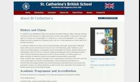 
							         St.Catherine's British School in Athens, Greece | About St Catherine's ...								  
							    