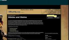 
							         Stöcke und Steine | Darksiders Wiki | FANDOM powered by Wikia								  
							    