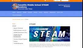 
							         STEAM - Canutillo Middle School								  
							    