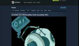 
							         Steam Community :: :: Emmett the Personality Core (a portal OC)								  
							    