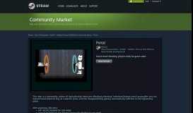
							         Steam Community Market :: Listings for 403700-Portal								  
							    