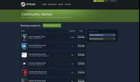 
							         Steam Community Market :: Showing results for: 