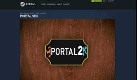 
							         Steam Community :: :: PORTAL SEX								  
							    