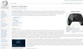 
							         Steam Controller - Wikipedia								  
							    