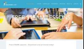 
							         STEAM Lessons - EducationCloset								  
							    