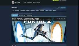 
							         Steam Workshop :: Best Portal 2 Community Maps								  
							    