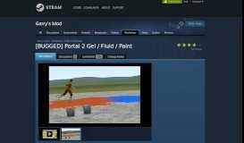 
							         Steam Workshop :: [BUGGED] Portal 2 Gel / Fluid / Paint								  
							    