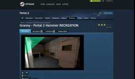 
							         Steam Workshop :: Granny - Portal 2 Hammer RECREATION								  
							    