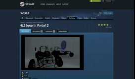 
							         Steam Workshop :: HL2 Jeep in Portal 2								  
							    