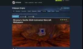 
							         Steam Workshop :: Minorou's Vanilla WoW Animated Warcraft ...								  
							    