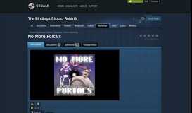 
							         Steam Workshop :: No More Portals								  
							    