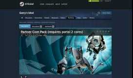
							         Steam Workshop :: Partner Core Pack (requires portal 2 cores)								  
							    