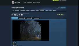 
							         Steam Workshop :: Portal 2 In 4K								  
							    