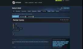 
							         Steam Workshop :: Portal Cores								  
							    