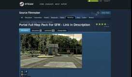 
							         Steam Workshop :: Portal Full Map Pack For SFM - DO NOT ...								  
							    