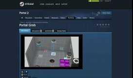 
							         Steam Workshop :: Portal Grab								  
							    