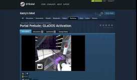 
							         Steam Workshop :: Portal Prelude; GLaDOS Activation								  
							    