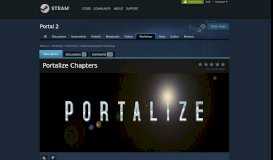 
							         Steam Workshop :: Portalize Chapters								  
							    