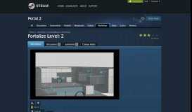 
							         Steam Workshop :: Portalize Level: 2								  
							    