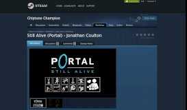 
							         Steam Workshop :: Still Alive (Portal) - Jonathan Coulton								  
							    