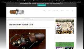 
							         Steampunk Portal Gun - Geek Native								  
							    