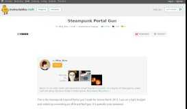 
							         Steampunk Portal Gun - Instructables								  
							    