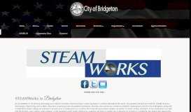 
							         STEAMWorks in Bridgeton - City of Bridgeton, New Jersey								  
							    
