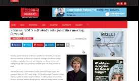 
							         Stearns: UM's self-study sets priorities moving forward - Missoula ...								  
							    