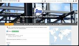 
							         Steel Beam Supplier by Elite Portal Frames Ltd, Oldham - OL4 1DP ...								  
							    