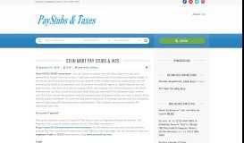 
							         Stein Mart Pay Stubs & W2s | Paystubs & Taxes								  
							    