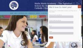 
							         Stella Maris Academy | Home The Parochial School for St. Mary Star of ...								  
							    