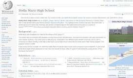 
							         Stella Maris High School - Wikipedia								  
							    