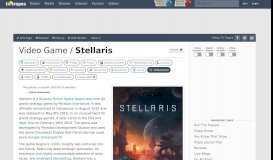 
							         Stellaris (Video Game) - TV Tropes								  
							    