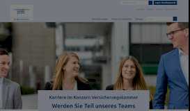 
							         Stellenangebote Versicherung | Versicherungskammer Bayern								  
							    
