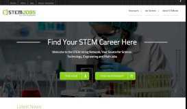 
							         STEM Jobs - Promoting STEM Education and STEM Careers								  
							    